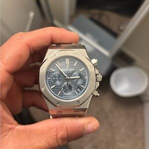 Audemars Piguet Royal Oak Blue Dial Watch